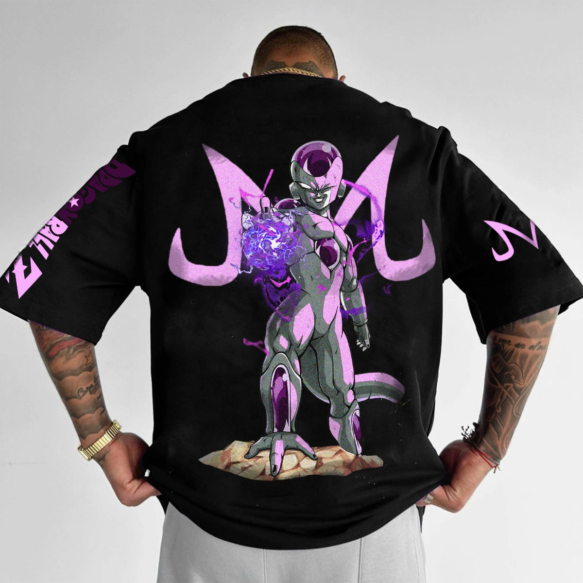 Camiseta Oversized StreetwearFreeza Dragon Ball Z