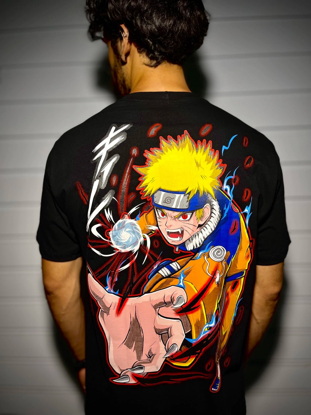 Camiseta Fio 30.1 penteado naruto uzumaki