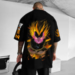 Camiseta Oversized Streetwear Vegeta Super SaiyajinPremium