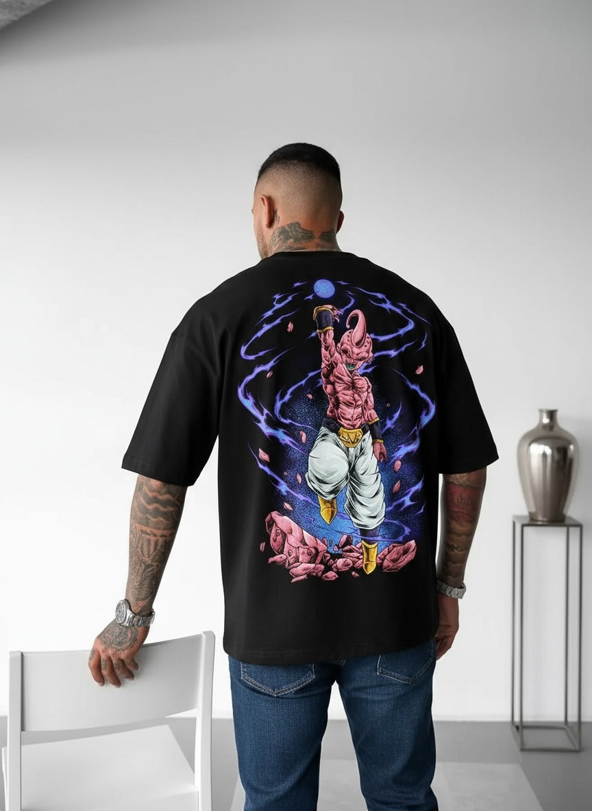 Camiseta Oversizedstreetwear Boo Dragon Ball
