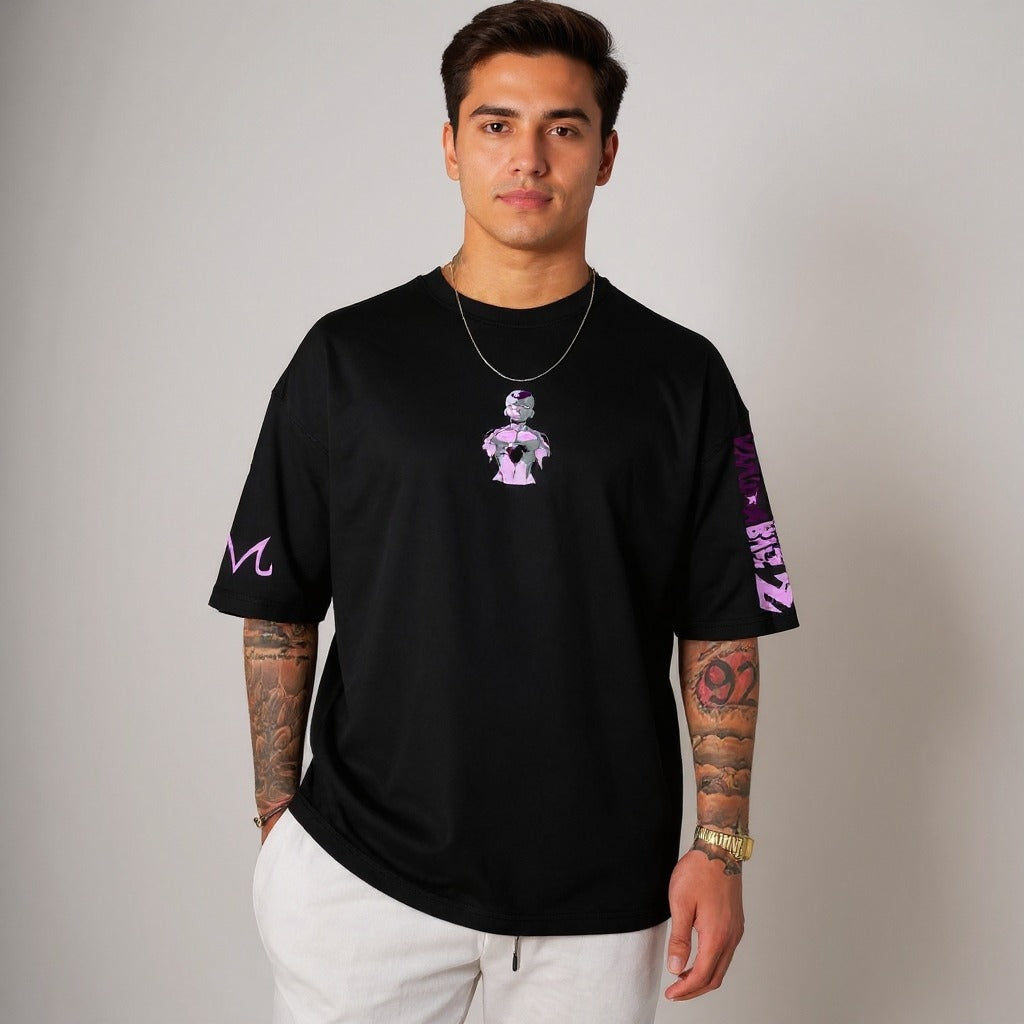 Camiseta Oversized StreetwearFreeza Dragon Ball Z