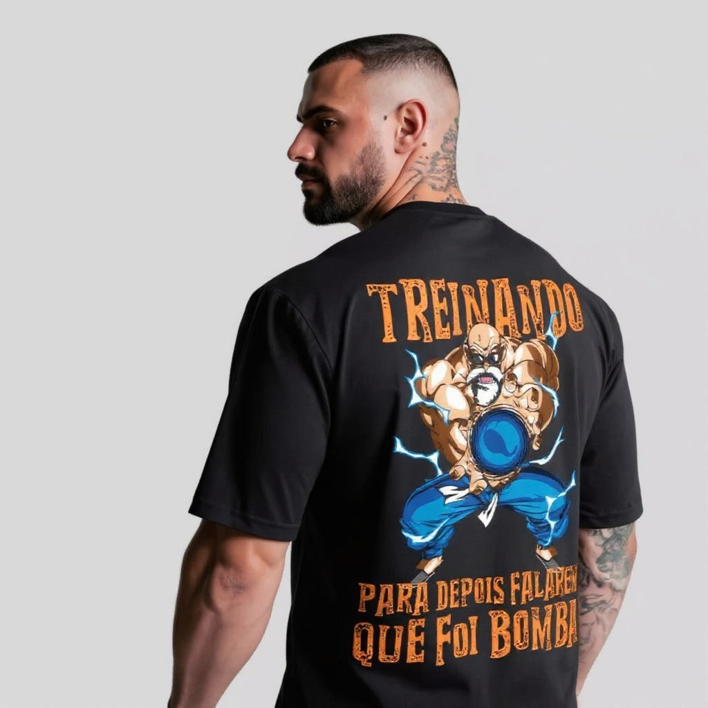 Camiseta Oversized Mestre Kami Dragon Ball