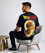 Camisa Oversized Streetwear Goku Super Sayajin 3
