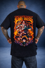 Camisa Camiseta OversizedAnime One Piece Manga