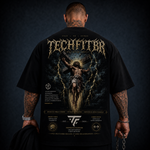 Camiseta Oversized Cristã TechFitBR Built Beyond Limits