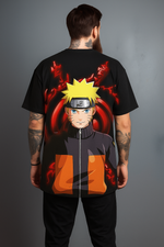 Camisa Oversized Streetwear Naruto Shippuden