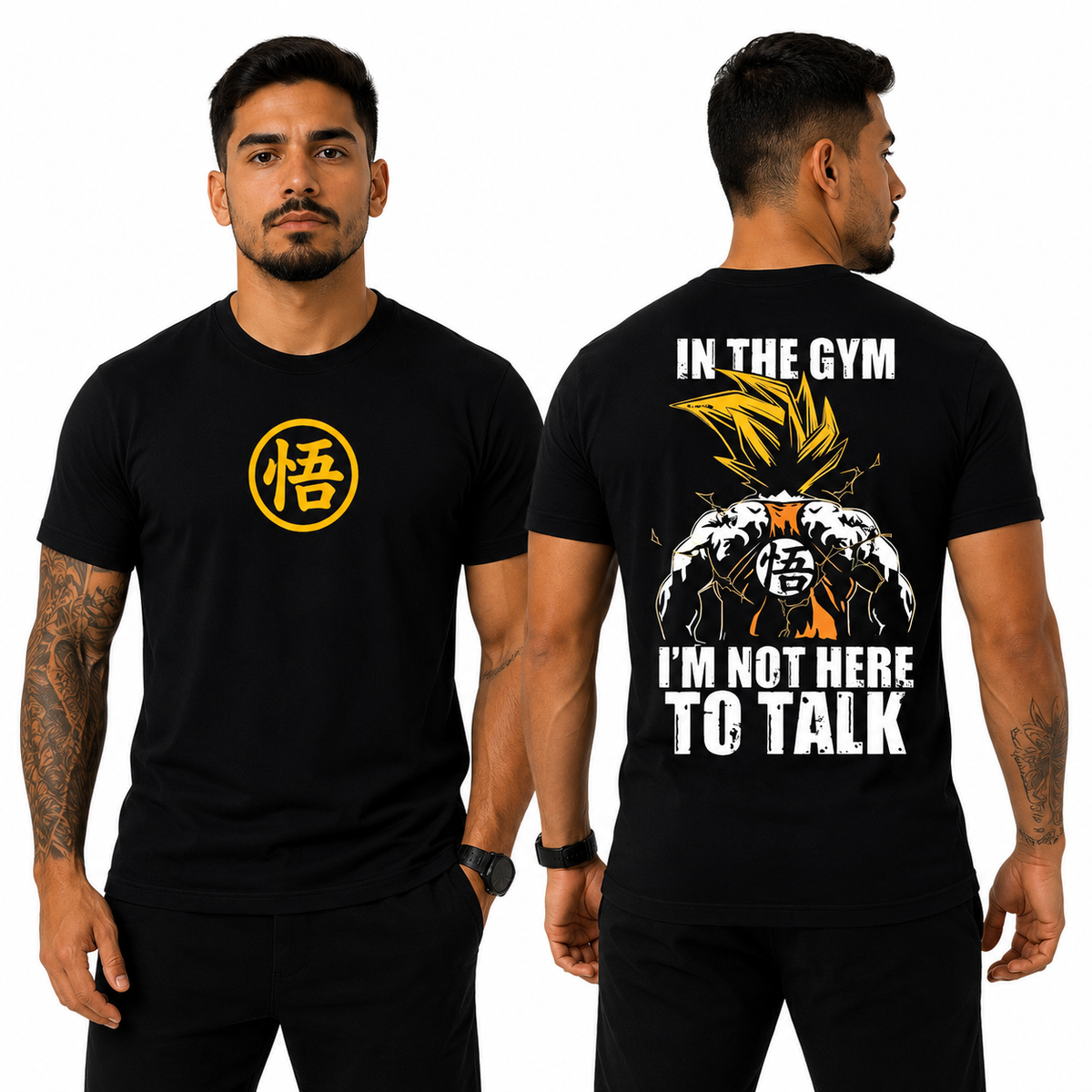 Camiseta Dry FitGoku Gym Dragon Ball