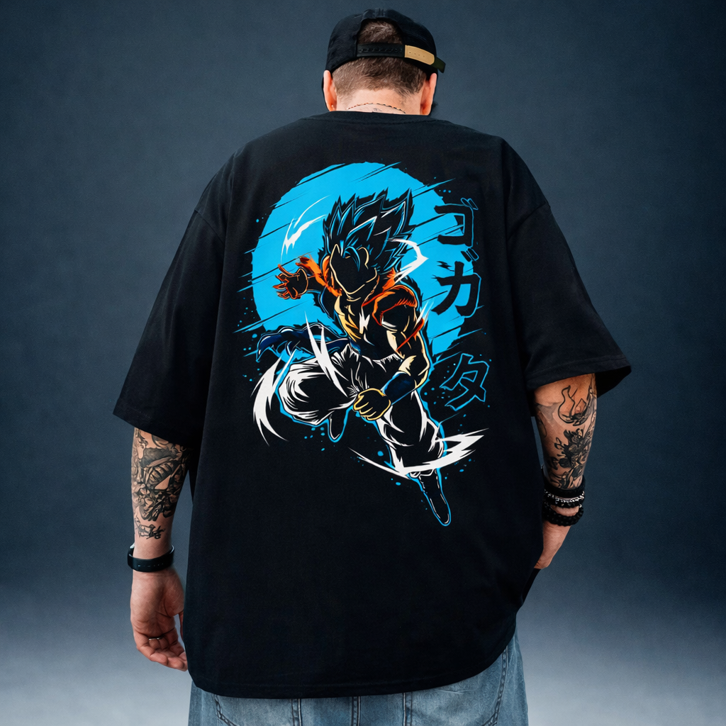 Camisa Oversized Masculina Goku Super