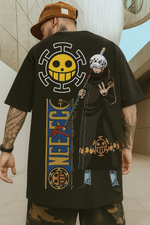 Camiseta Oversized Streetwear Trafalgar Law 2
