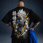 Camiseta Oversized Son Goku especial All Black