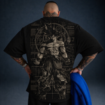 Camiseta Oversized Son Goku fase 01 All Black