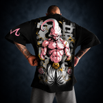 Camisa Oversized Streetwear Boo Japones Preta