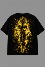 Camiseta Classic Golden Warrior Preta