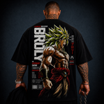 CamisetaStreetwear OversizedSuper BrolyPreta 02