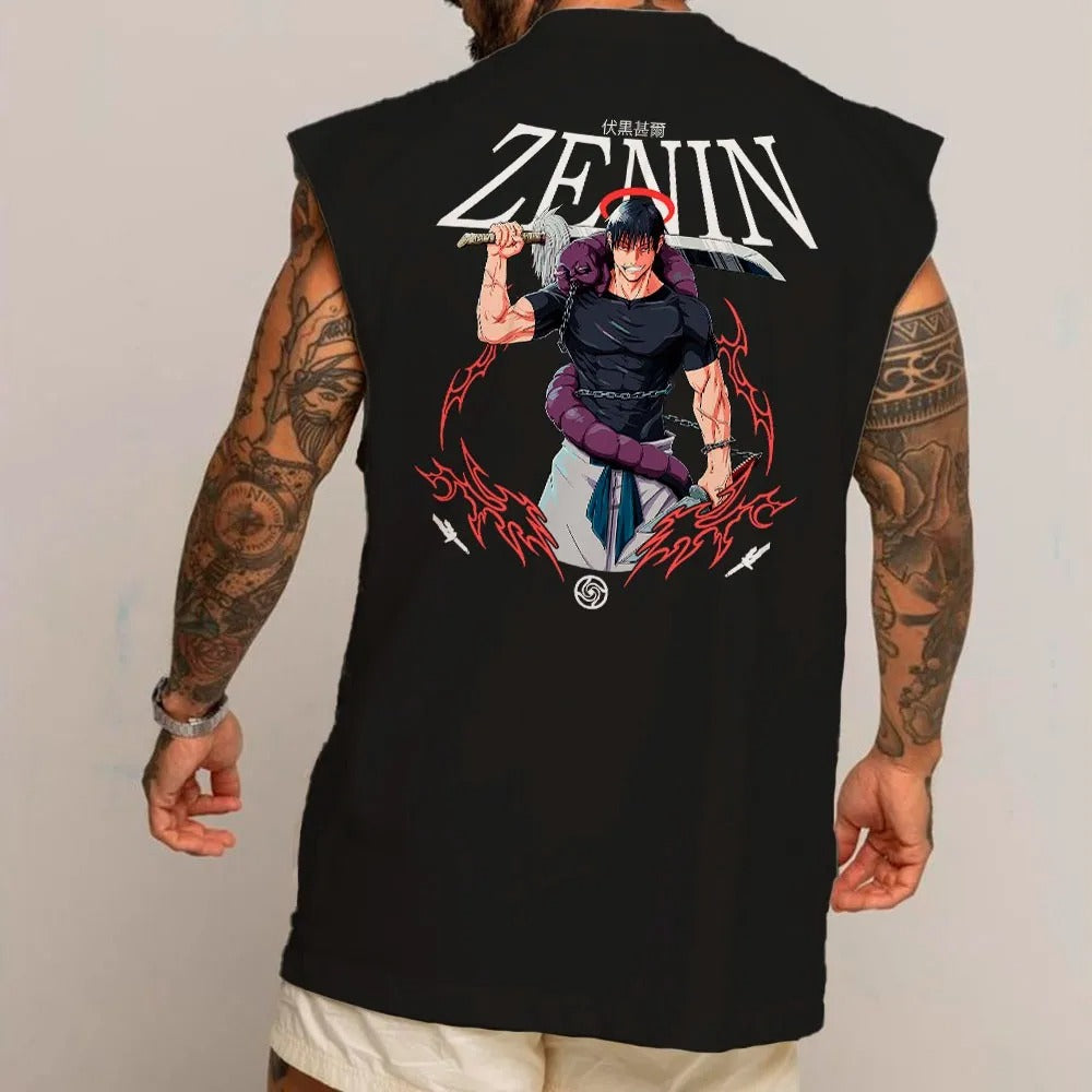 Camiseta Regata Machão Toji Fushiguro