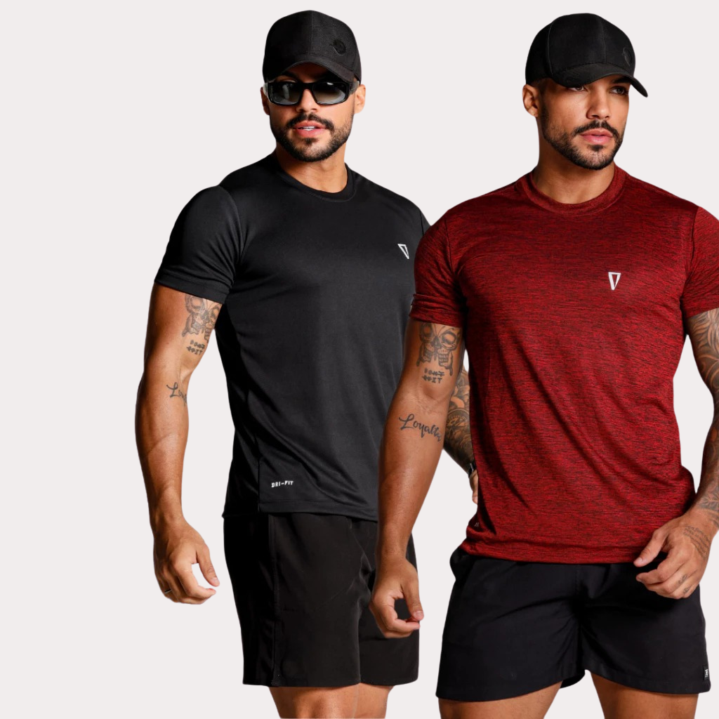 Kit 2 Camisetas Dry Fit Vennite - Compre 1 Leve 2
