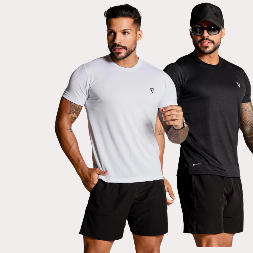 Kit 2 Camisetas Dry Fit Vennite - Compre 1 Leve 2