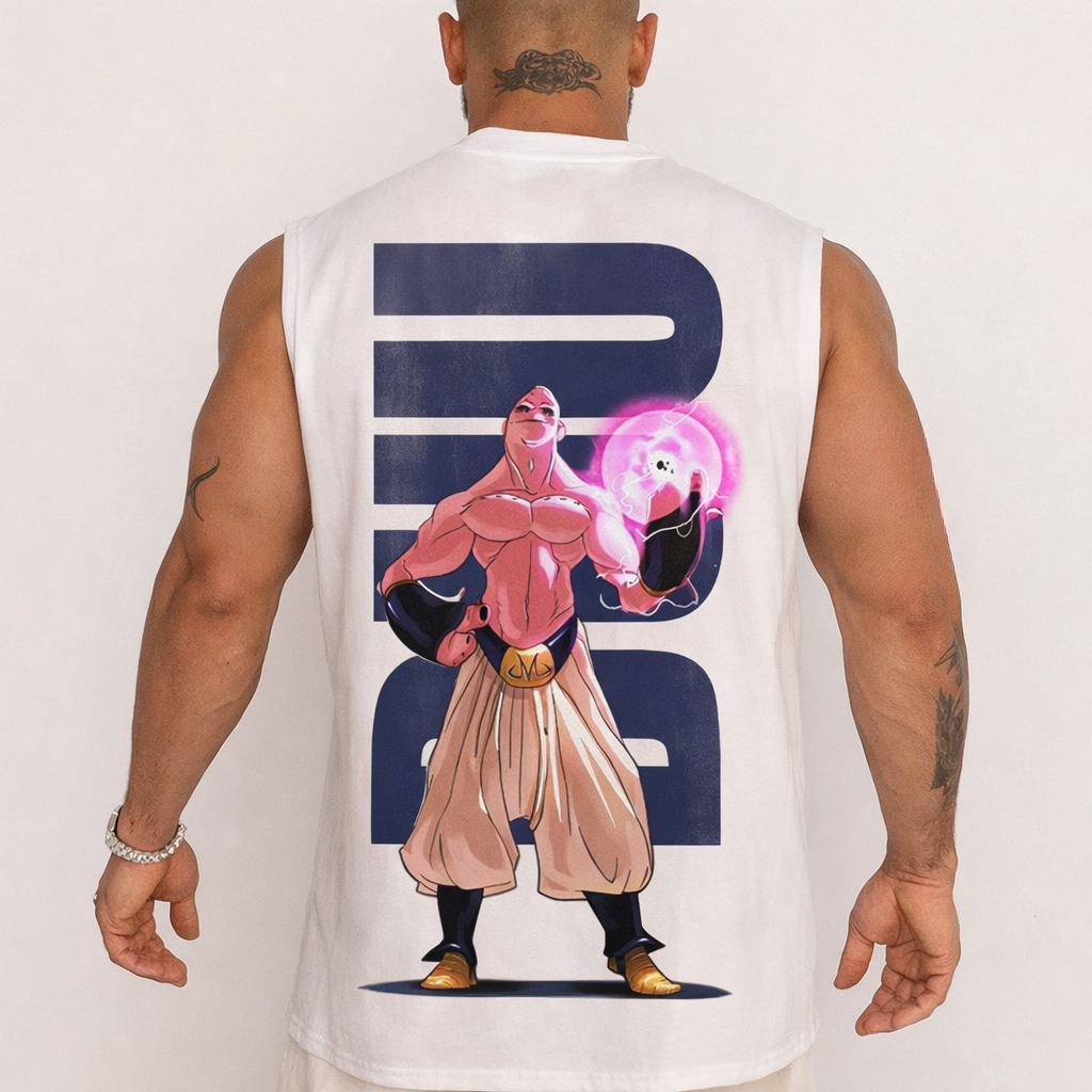 Camiseta Regata Machão Premium Super Majin Boo