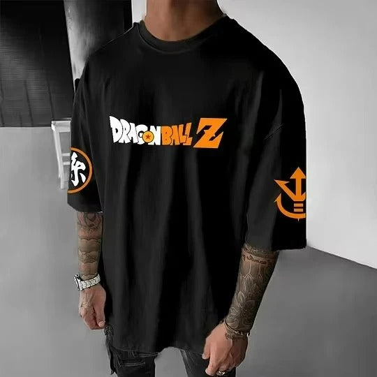 Camisa Oversized Streetwear Goku Super Sayajin 3