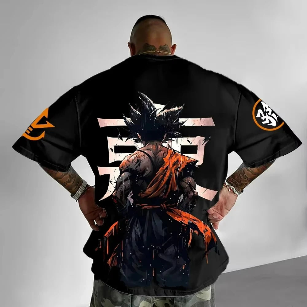 Camiseta Oversized Goku Dragon Ball 2