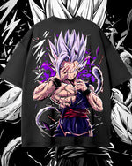 Camiseta Oversized Streetwear Plus Size Gohan ssj2