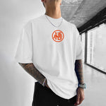 Camisa Oversized Streetwear Dragão Goku Branca