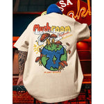 Camiseta Streetwear Premium Mushroom Oversized
