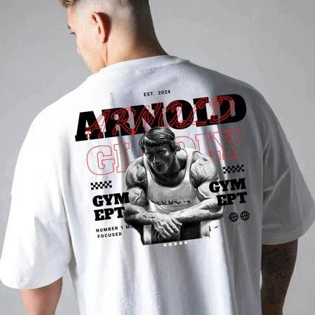 Camisa Oversized Masculina Arnold Fã