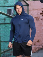 Casaco jaqueta masculino com ziper