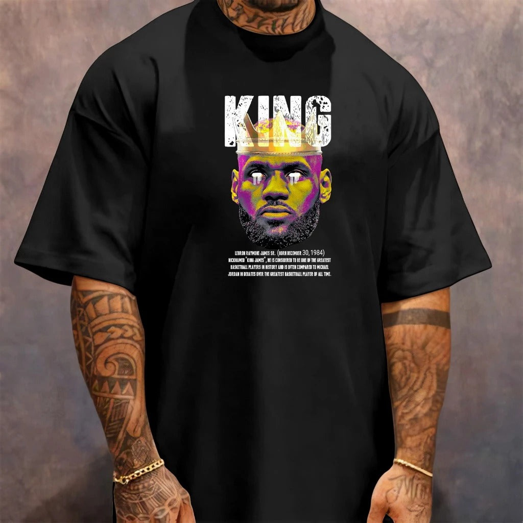 Camiseta Oversized King Lebron James
