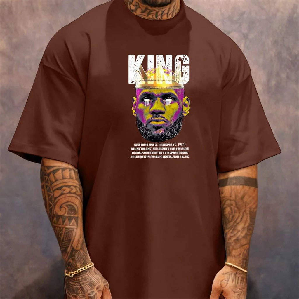 Camiseta Oversized King Lebron James