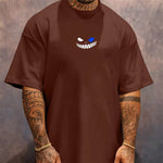 Camiseta Oversized Gangster Smile Monster