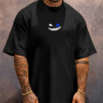 Camiseta Oversized Gangster Smile Monster