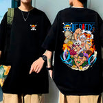 Camiseta Oversized Piratas do Chapéu de Palha