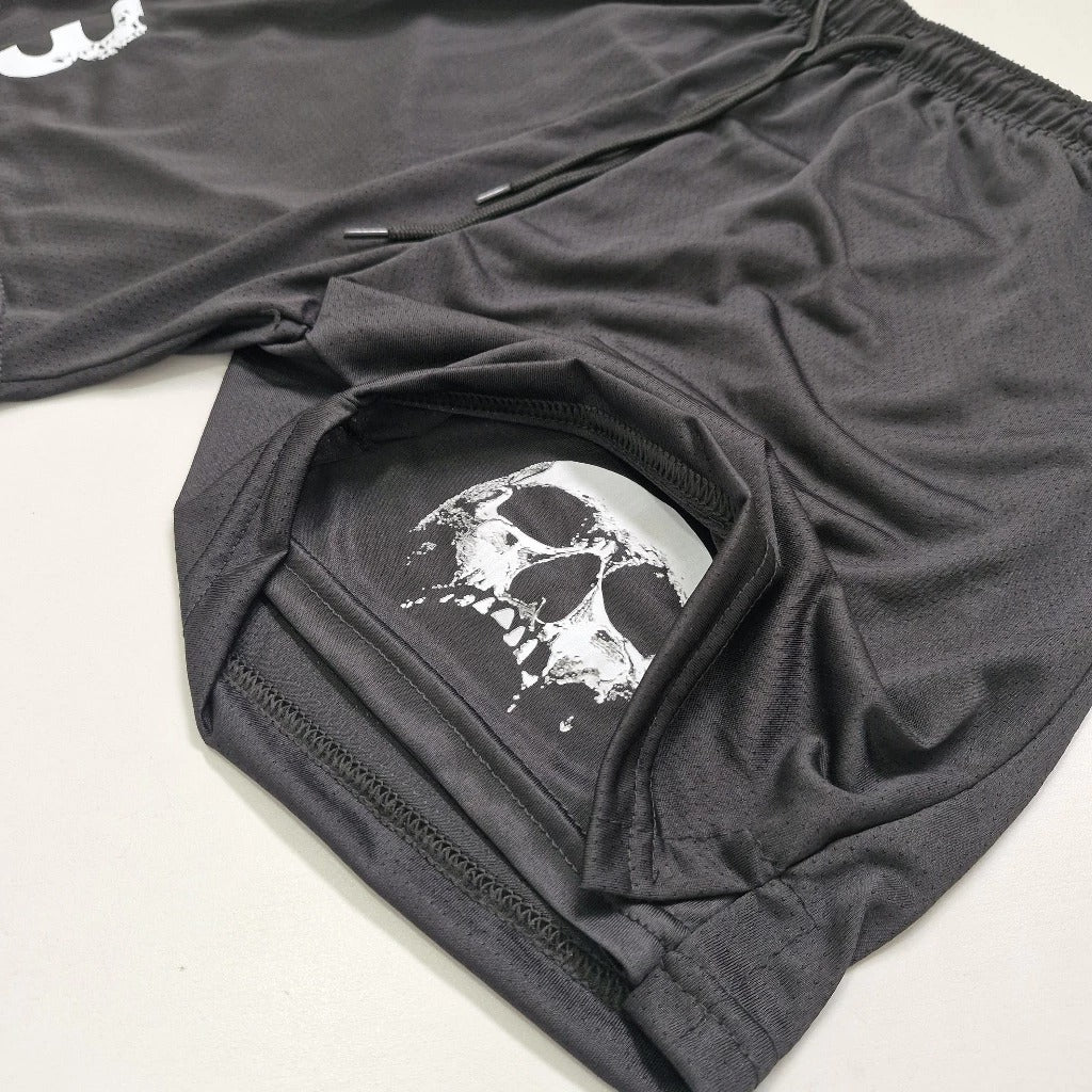 Short Dry-Fit de Compressão Bum Caveira