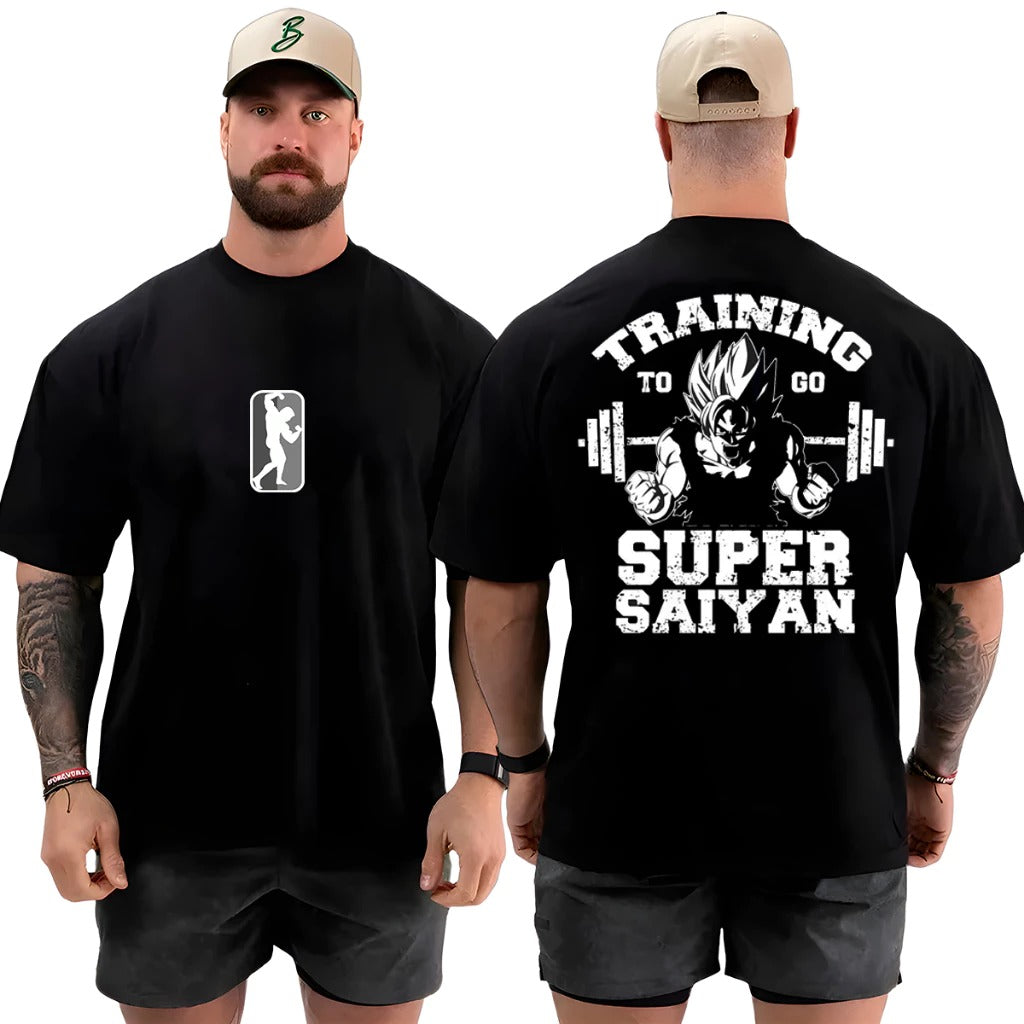 Camiseta Oversized Super Saiyan