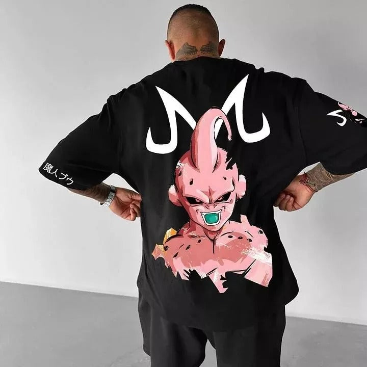 Camisa Oversized Streetwear Plus SizeMajin Boo Kid