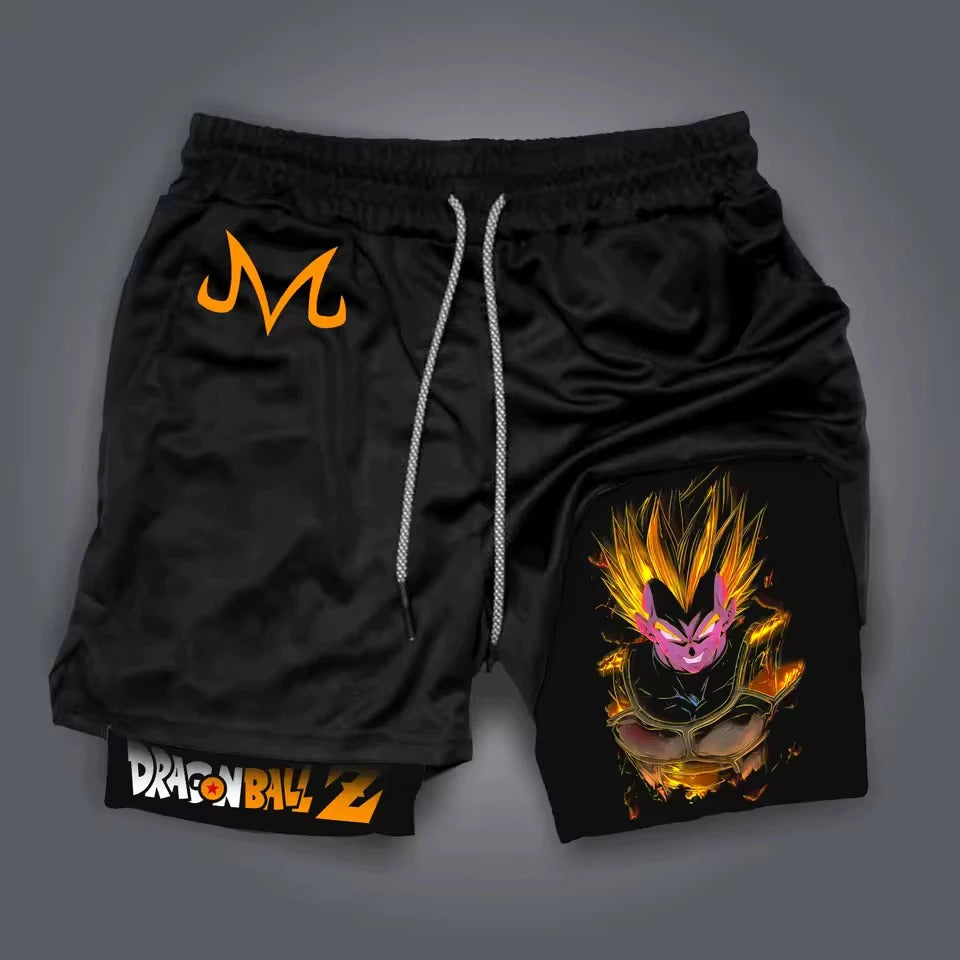 Short Dry-Fit de Compressão Dragon Ball Z