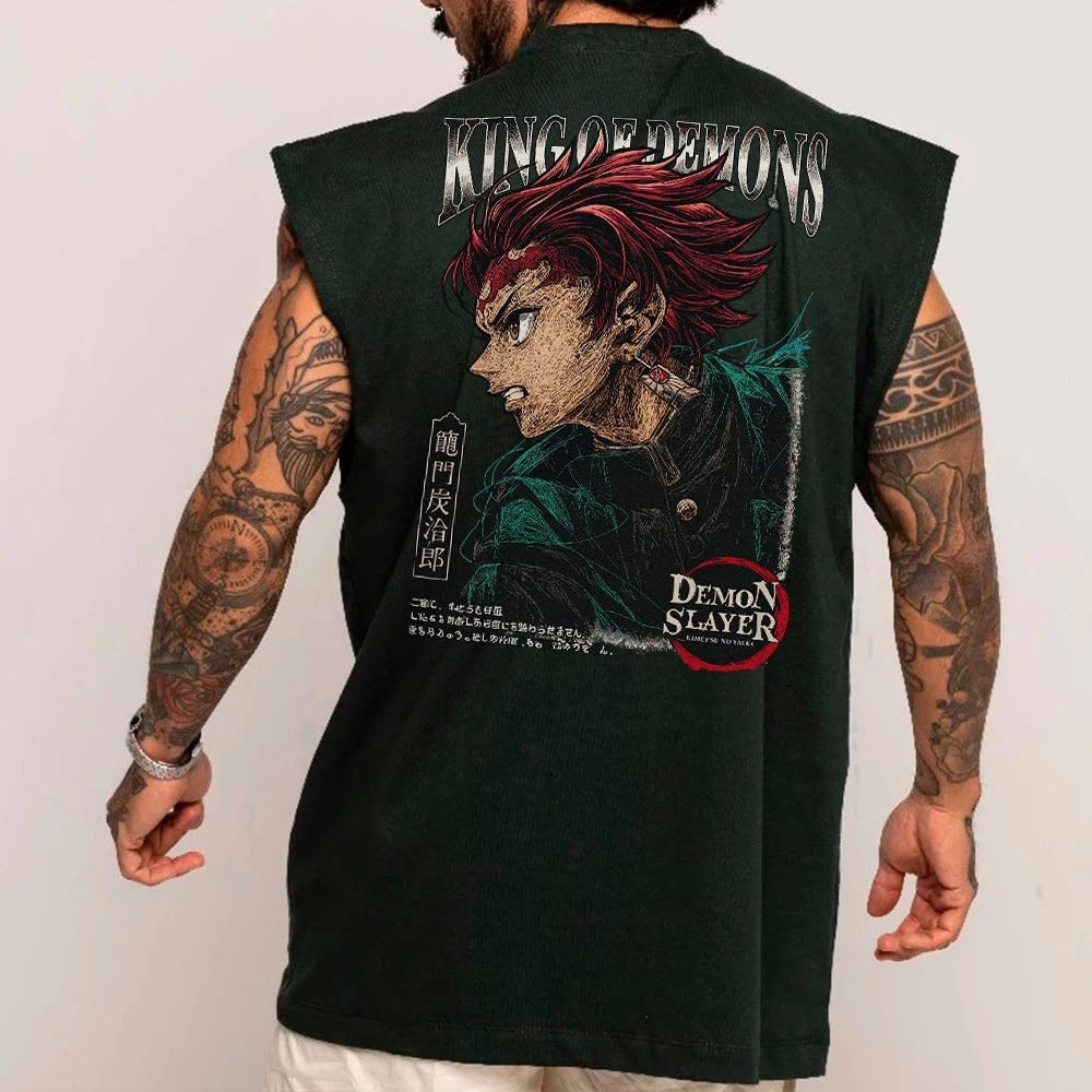 Camiseta Regata Machão Tanjiro Kamado