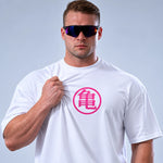 Camisa Oversized Premium Super Majin Boo black e white