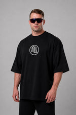 Camiseta Oversized Masculina Rising Warrior Off White