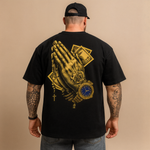 Camiseta OversizedMão Dinheiro Tempo