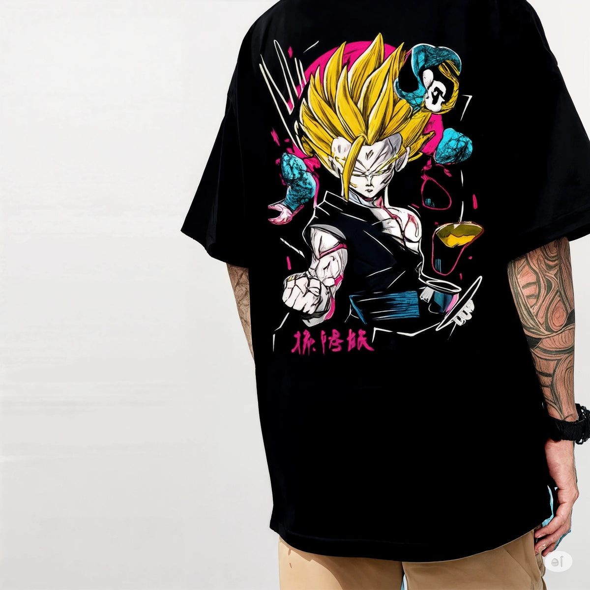 Camisa Camiseta OversizedGohan