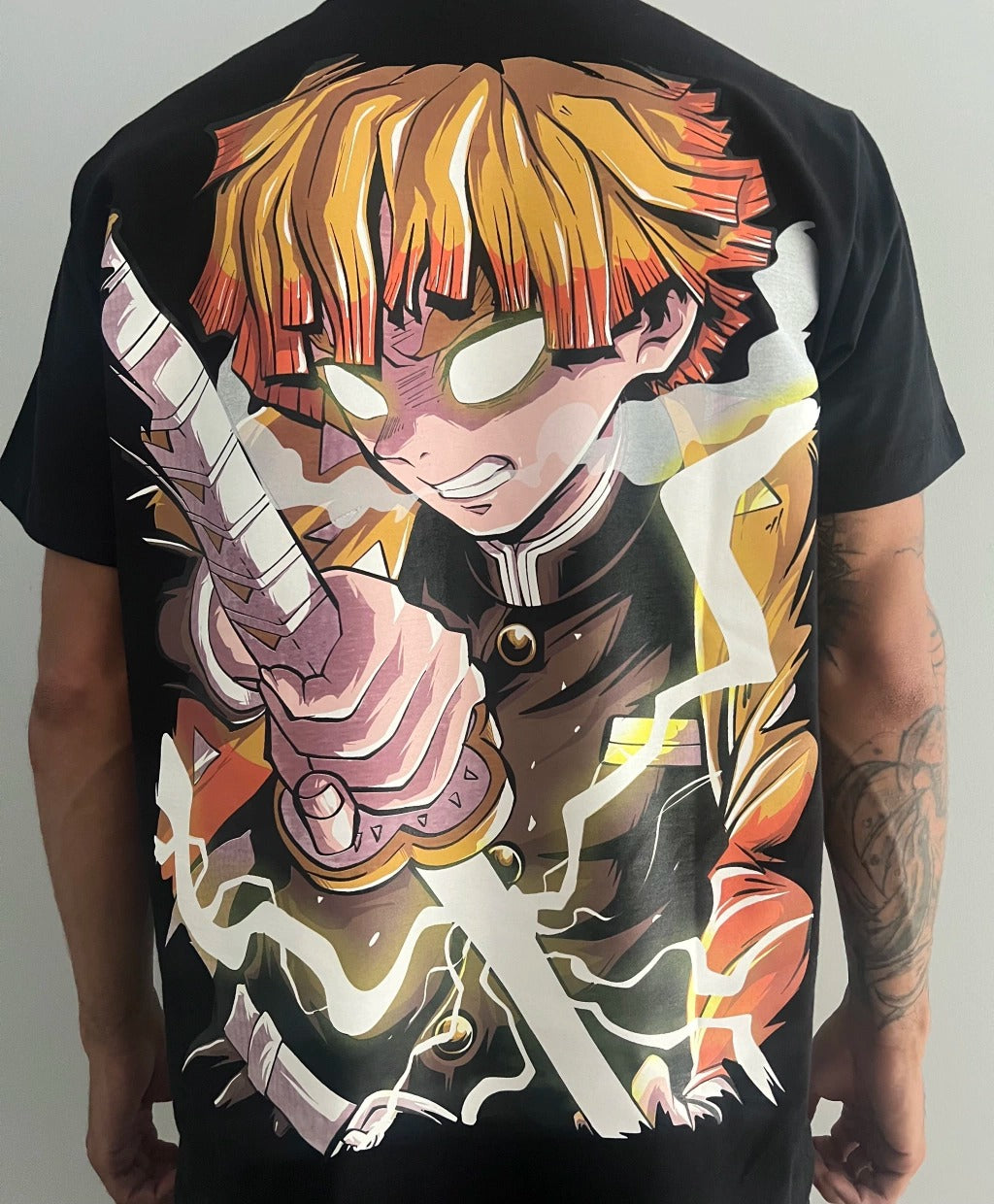 Camiseta Fio 30.1 penteado Zenitsu Demon Slayer