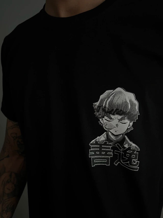 Camiseta Fio 30.1 penteado Zenitsu Demon Slayer