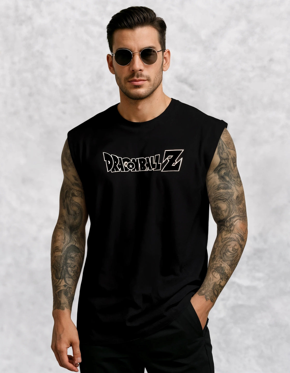 Camiseta Regata Machão Son Goku Dragon Ball Z