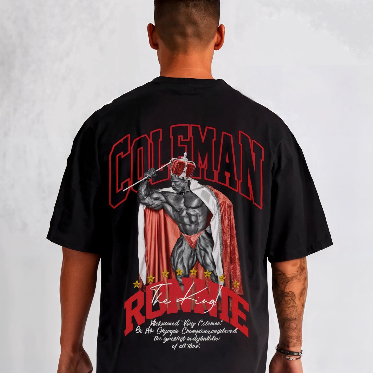 Camiseta Oversizedstreetwear Coleman Legends