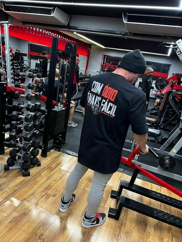 Camiseta Oversizedstreetwear Com Ódio é Mais Fácil