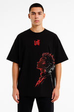 Camisa Oversized Streetwear Tanjiro Damon Slayer 1