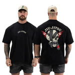 Camisa Jiu Jitsu Caveira Oversized